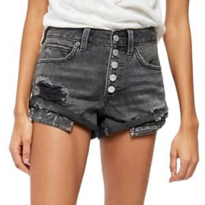 FREE PEOPLE Romeo Rolled Cut Off Shorts Sz 27‎